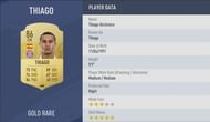 Thiago retains his five stars for skill moves